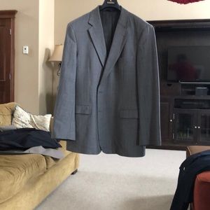 Grey suit coat.  Brooks Brothers 46 long